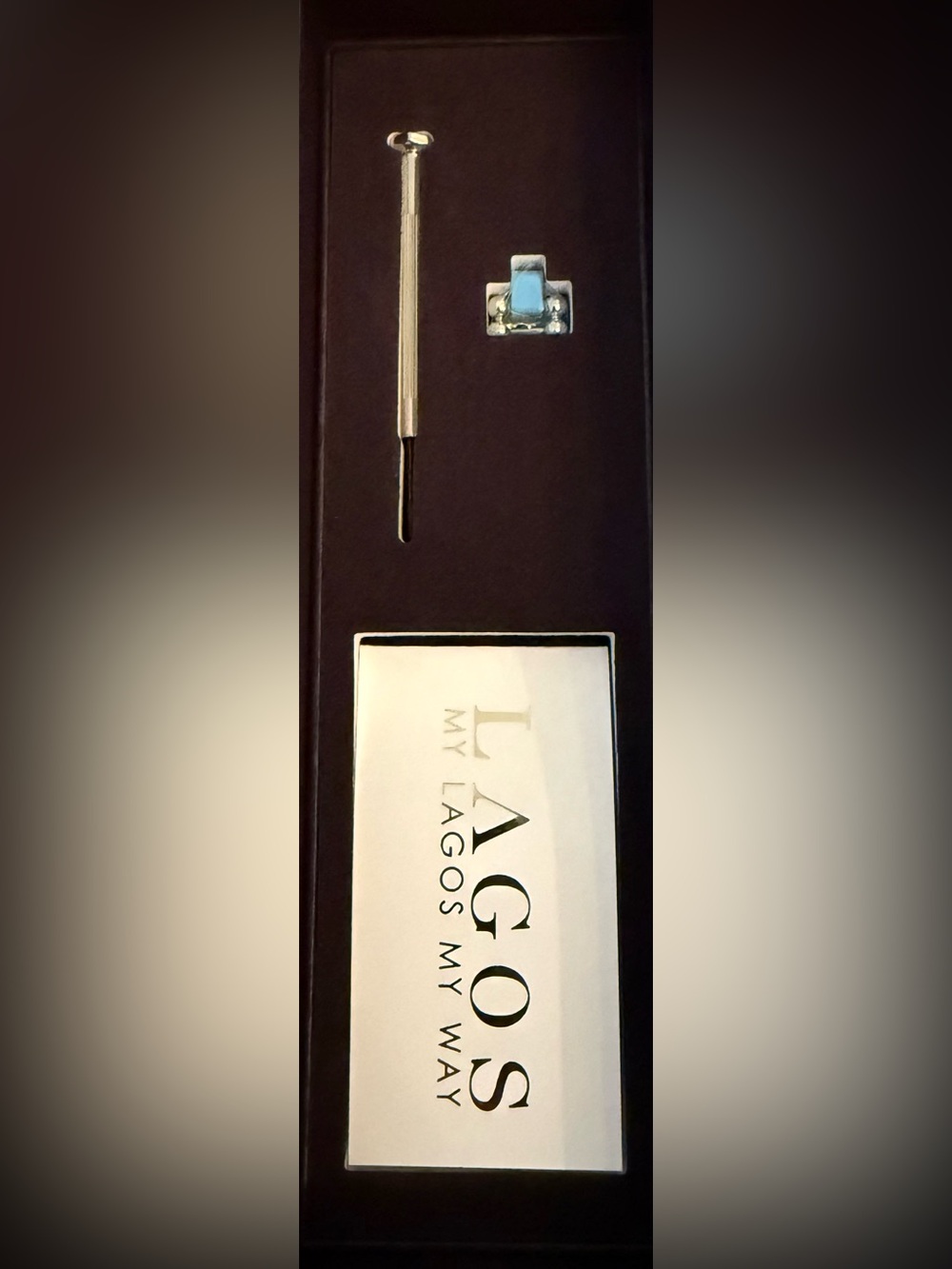 LAGOS Smart Caviar Bracelet For Apple Watch SS & Blue Ceramic. AMAZING PRICE NIB - Picture 5 of 10